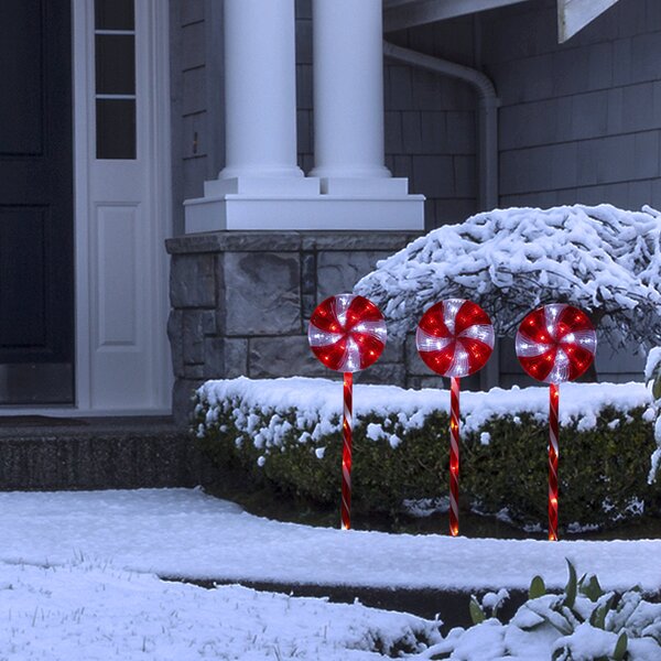 candy cane lights outdoor solar